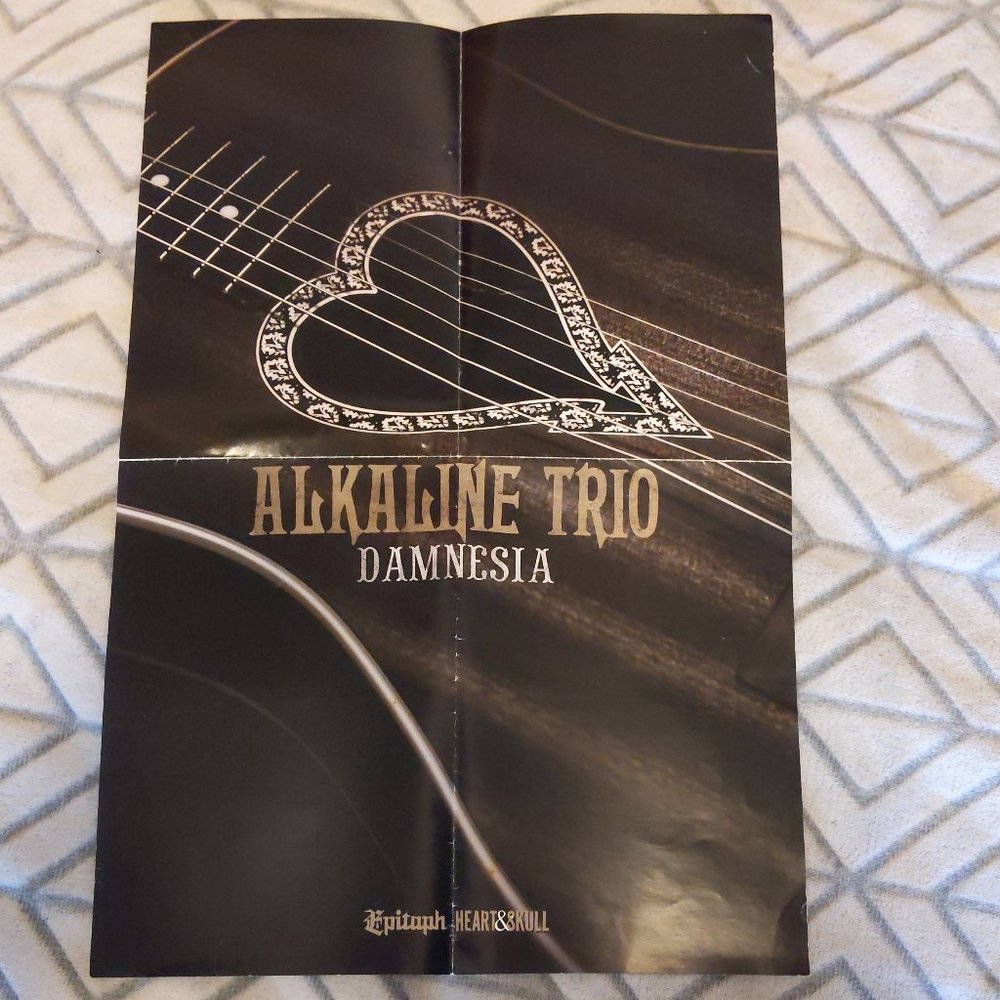 Alkaline Trio Damnesia Promotional Poster